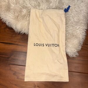 Louis Vuitton Cream Dust Bag new authentic never used